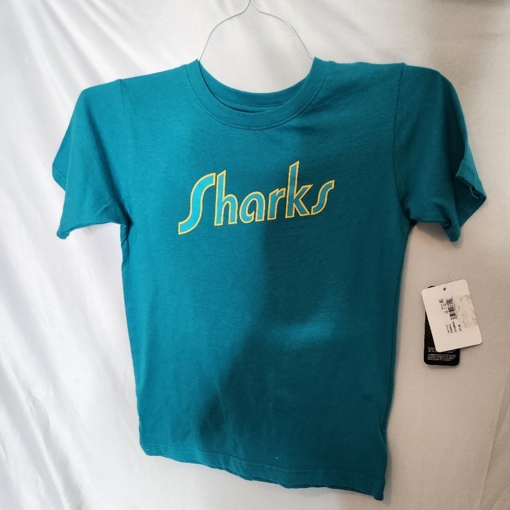 NHL Sharks Kid's T-Shirt - S (6/7)